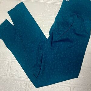 AYBL Teal print Leggings